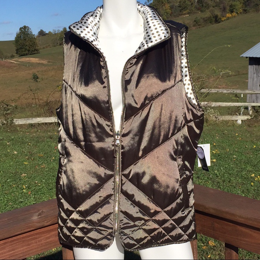 Kensie Jeans winter reversible Vest